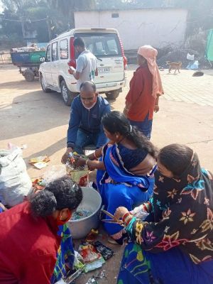 सूखा कचरा प्रबंधन का प्रशिक्षण