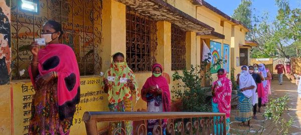 पंचायत उपचुनाव : जिले में 77.64 फीसदी मतदान