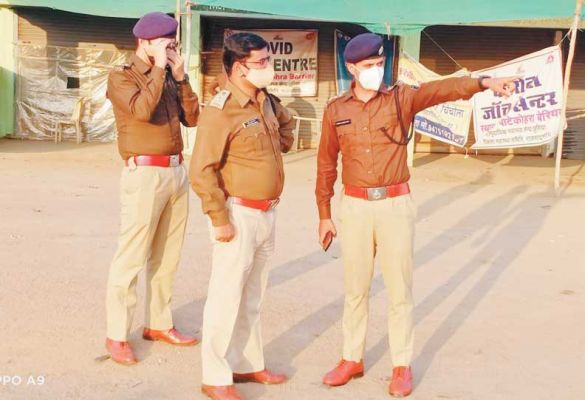 डोंगरगढ़ के थानों की रिकार्ड से एसपी संतुष्ट