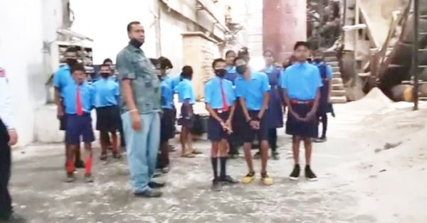 स्कूली बच्चों ने शैक्षणिक भ्रमण में भोरमदेव शक्कर कारखाना देखा