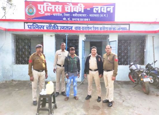 छापामारी, अलग-अलग मामले में आरोपी बंदी