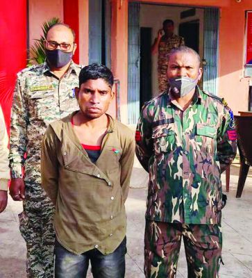 चोरी का आरोपी गिरफ्तार