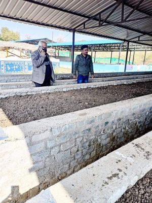 मॉडल गौठान के रूप में विकसित करने अवलोकन