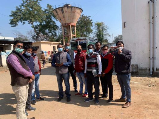 राज्य की टीम ने 108 व मोबाइल मेडिकल यूनिट का किया औचक निरीक्षण