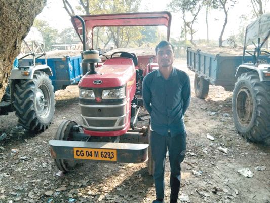 अवैध रेत परिवहन पर कार्रवाई, 10 गाडिय़ां जब्त