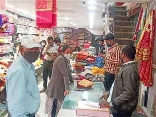कोरोना गाइड लाइन का पालन नहीं, जुर्माना