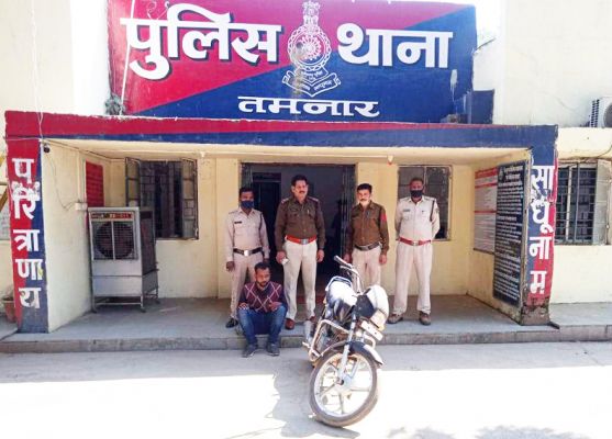 चोरी की बाईक खपाने ग्राहक तलाश रहा युवक पकड़ाया
