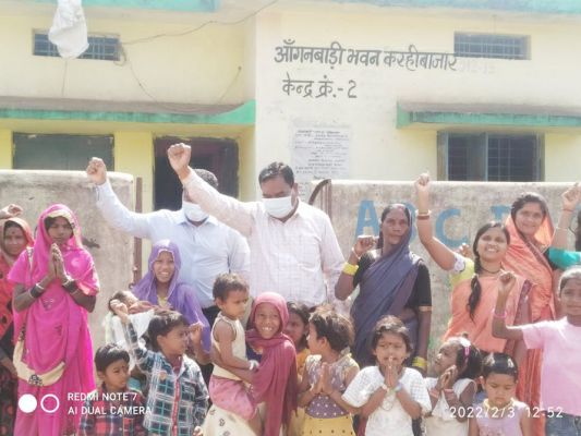 लच्छनपुर के प्राथमिक स्कूल में घुस जाता है बाढ़ का पानी, कलेक्टर ने कार्ययोजना बनाने के दिए निर्देश