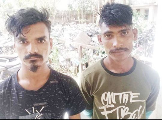 कारोबारी को लूटने वाले 2 गिरफ्तार