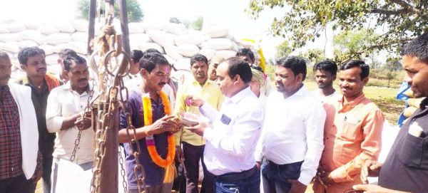 धान खरीदी की व्यवस्थाओं से किसान गदगद