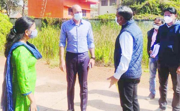 आवासीय विद्यालय का निर्माण अंतिम चरण पर