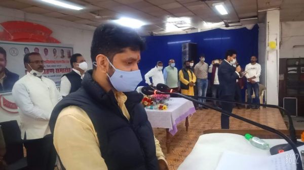 नवनिर्वाचित जिपं उपाध्यक्ष आदित्येश्वर ने ली पद और गोपनीयता की शपथ