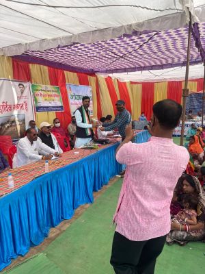 पुरेना खपरी में गौठान मेला