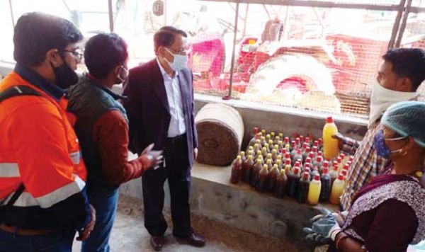 आरआरवीयूएनएल के सीएमडी ने सीएसआर परियोजनाओं का किया दौरा
