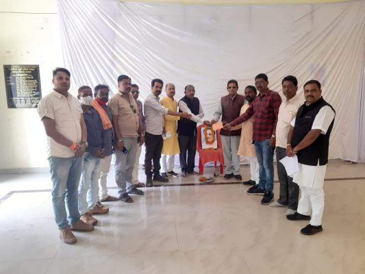 भाजपा ग्रामीण मंडल ने मनाया समर्पण दिवस