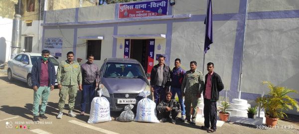 आधा क्विंटल गांजे के साथ 1 बंदी