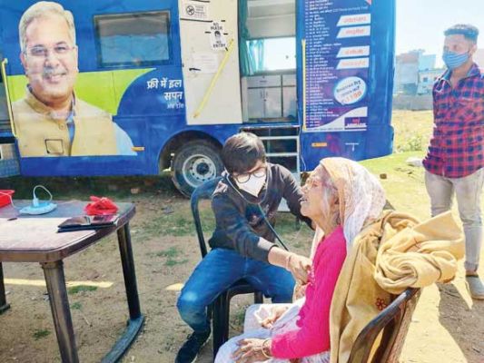  मुख्यमंत्री शहरी स्लम स्वास्थ्य योजना, गली-मोहल्लों में मिल रही नि:शुल्क स्वास्थ्य सुविधा