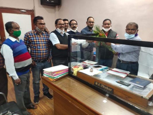फेडरेशन ने नए डीईओ का किया अभिनंदन