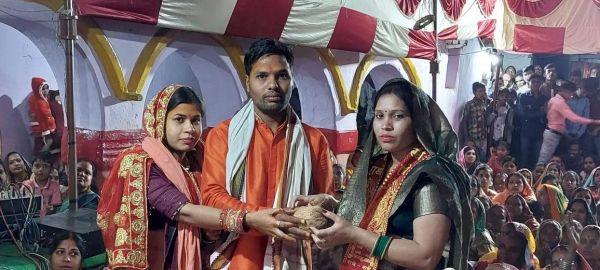 श्रीमद्भागवत महापुराण में शामिल हुई विधायक जांगड़े