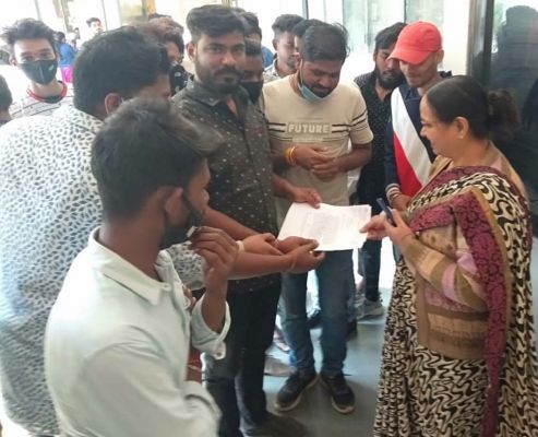 एनएसयूआई ने की ऑनलाइन परीक्षा की मांग