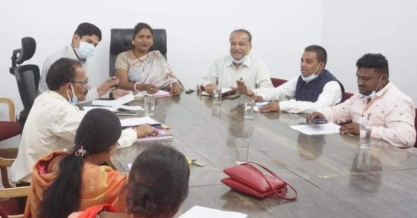 अजजा कल्याण विभाग सलाहकार समिति की बैठक