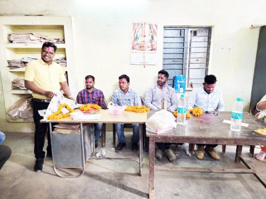 रमेश बने राजस्व पटवारी संघ अध्यक्ष
