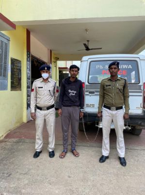 अश्लील फोटो फैलाया,  कोरबा से बंदी