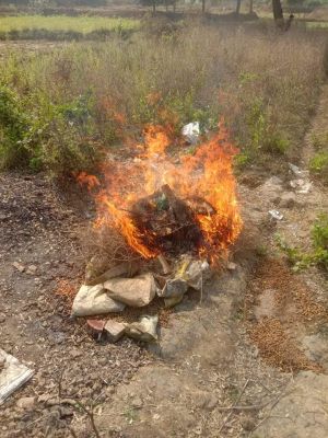 35 लीटर महुआ शराब जब्त, 1 बंदी