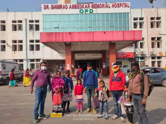 चिरायु हृदय रोगी बच्चों का इको जांच के बाद होगा ऑपरेशन