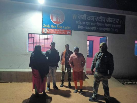 बेसहारा वृद्ध महिला को सखी वन स्टॉप सेंटर पहुंचाया