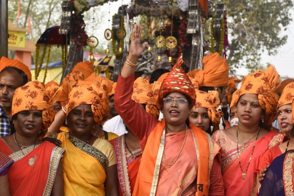 शिवाजी की जयघोष से गुंजा शहर
