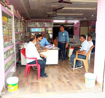 खाद की कालाबाजारी रोकने उर्वरक दुकानों की हो रही जांच