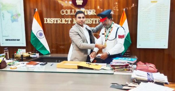 महेश का नाम इंडिया बुक ऑफ रिकॉर्ड में दर्ज
