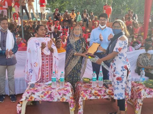 फरसपाल मेला-ढोलकल महोत्सव में प्रतिभाओं का सम्मान