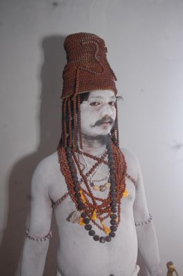 एक हजार से अधिक रूद्राक्ष की पगड़ी पहने साधु बने आकर्षण के केंद्र