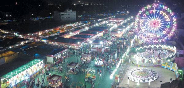 रात की रोशनी में भी दिन जैसा नजारा, चौबीसो घंटे निर्वाध बिजली आपूर्ति से राजिम मेला जगमगाया