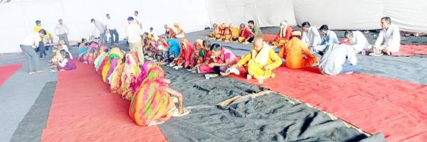 माघी पुन्नी मेला में संत महात्माओं के लिए स्वादिष्ट भोजन की व्यवस्था