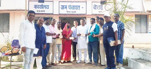 भाजपा का आजीवन सहयोग निधि संग्रहण