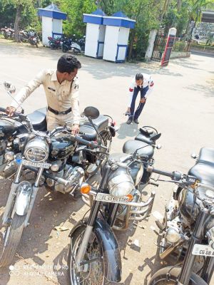 यातायात विभाग ने की 32सौ प्रकरण में साढ़े लाख की वसूली