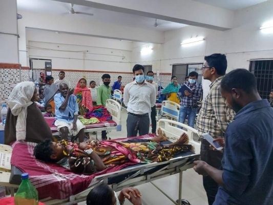 कलेक्टर ने जिला अस्पताल का किया निरीक्षण