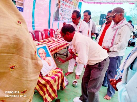 राष्ट्रपिता के सपनों को छग सरकार कर रही साकार- अनिल