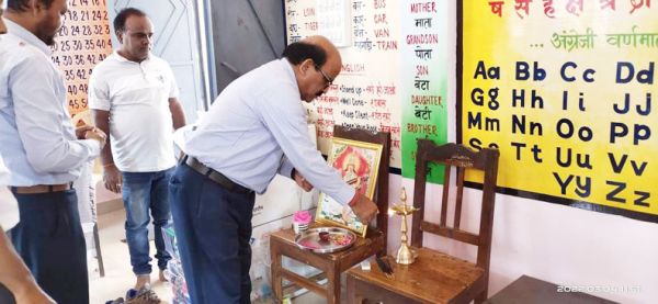 रामकृष्ण सेवा संघ ने स्कूल बच्चों संग मनाई रामकृष्ण परमहंस जयंती