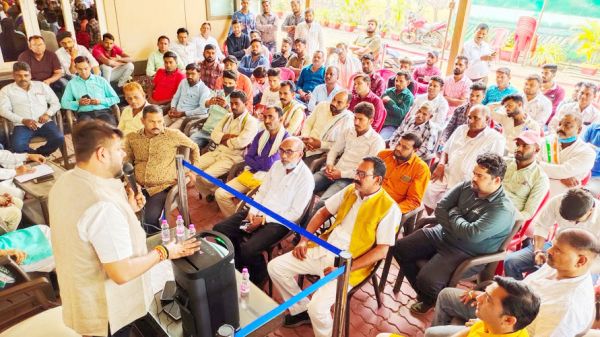 जनकल्याणकारी योजनाओं के साथ संगठन की रीति- नीति का करें प्रचार- छाबड़ा