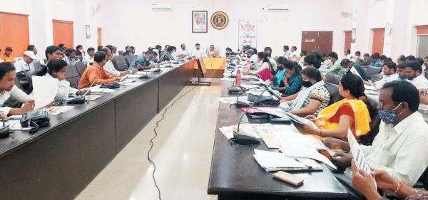 मतदाता जागरूकता प्रतियोगिता के प्रचार-प्रसार के लिए बैठक