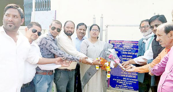 धोबी समाज का भवन मेयर के हाथों लोकार्पित