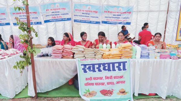 समूह की महिलाएं बढ़ा रहीं व्यवसायिक क्षेत्र में कदम, बाजारों में भी कर रही अपने उत्पादों का विक्रय