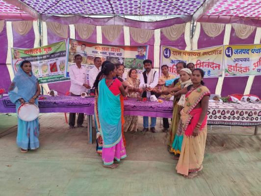 काटागांव में धूमधाम से मना गौठान मेला