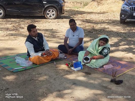 सीसी सडक़ निर्माण कार्य का भूमिपूजन