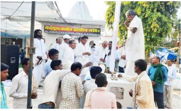 त्रिवेणी संगम चंगोरी में कबीर सत्संग समारोह