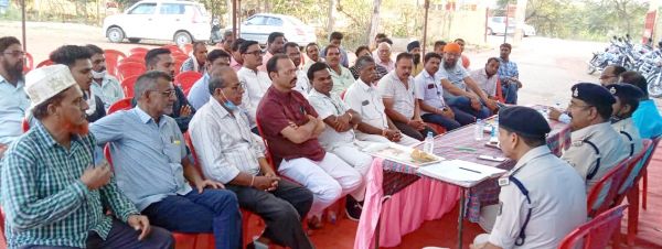 शांति भंग करने वालों के खिलाफ होगी कार्रवाई